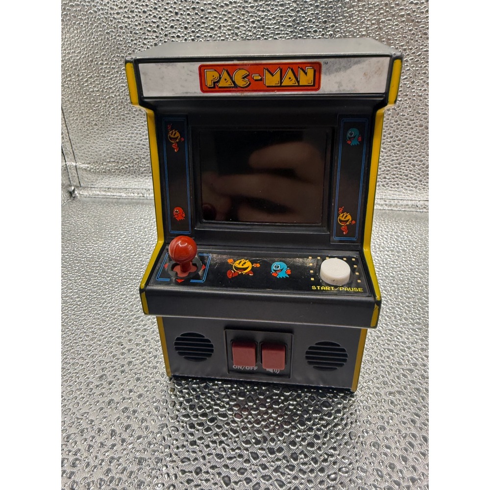 Miniature Arcade Machine Pac Man Full Color Screen Portable Handheld Game - Picture 3 of 8